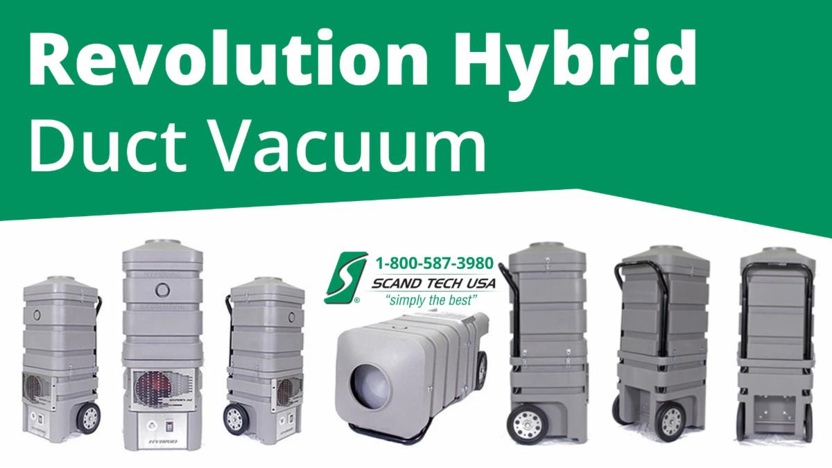 Revolution Hybrid Duct Vacuum â Double the Suction