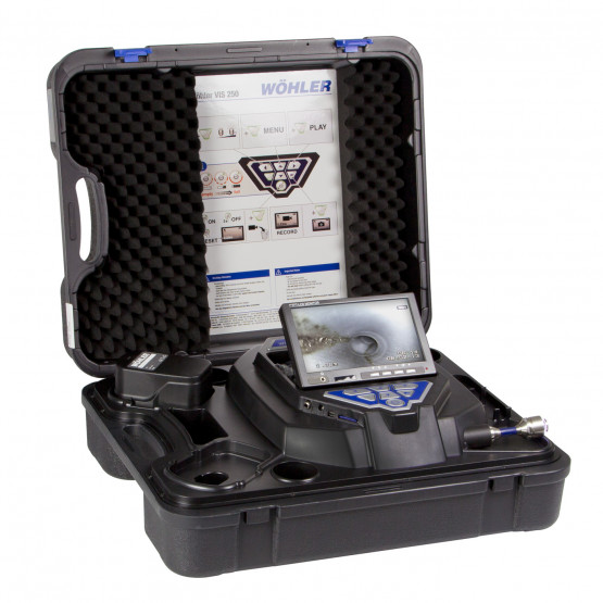 WOHLER VIS 250 INSPECTION CAMERA with 1-inch head camera