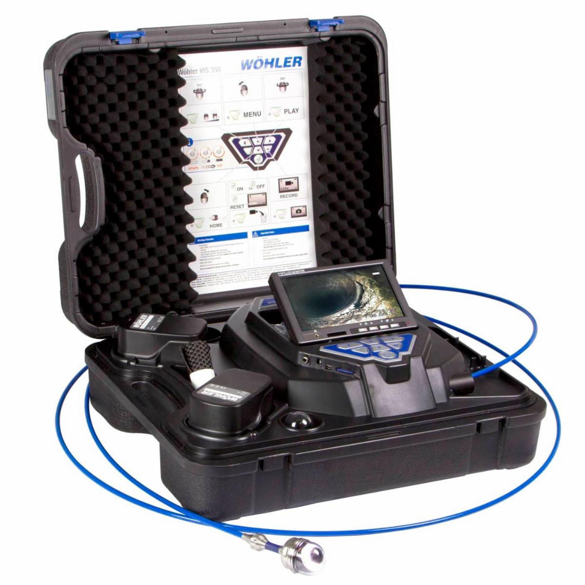 WOHLER VIS 350 INSPECTION CAMERA
WITH 1.5" CAMERA HEAD