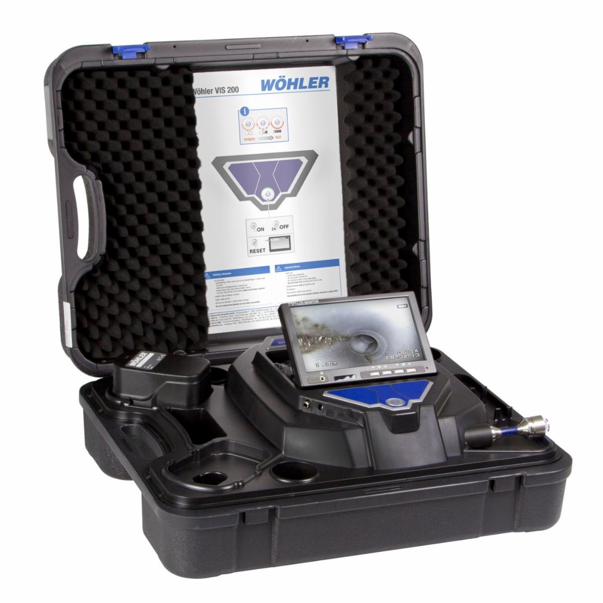 WOHLER VIS 200 INSPECTION CAMERA WITH CAMERA HEAD 1-IN