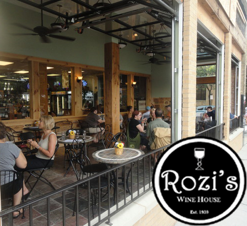 Rozi's storefront with logo