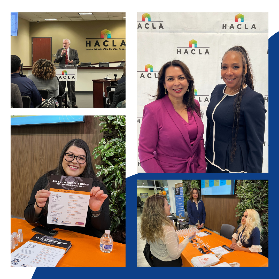 Working Together to End Homelessness, LACDA Survey, & Spreading Holiday