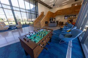 Lounge area in Gold Hall