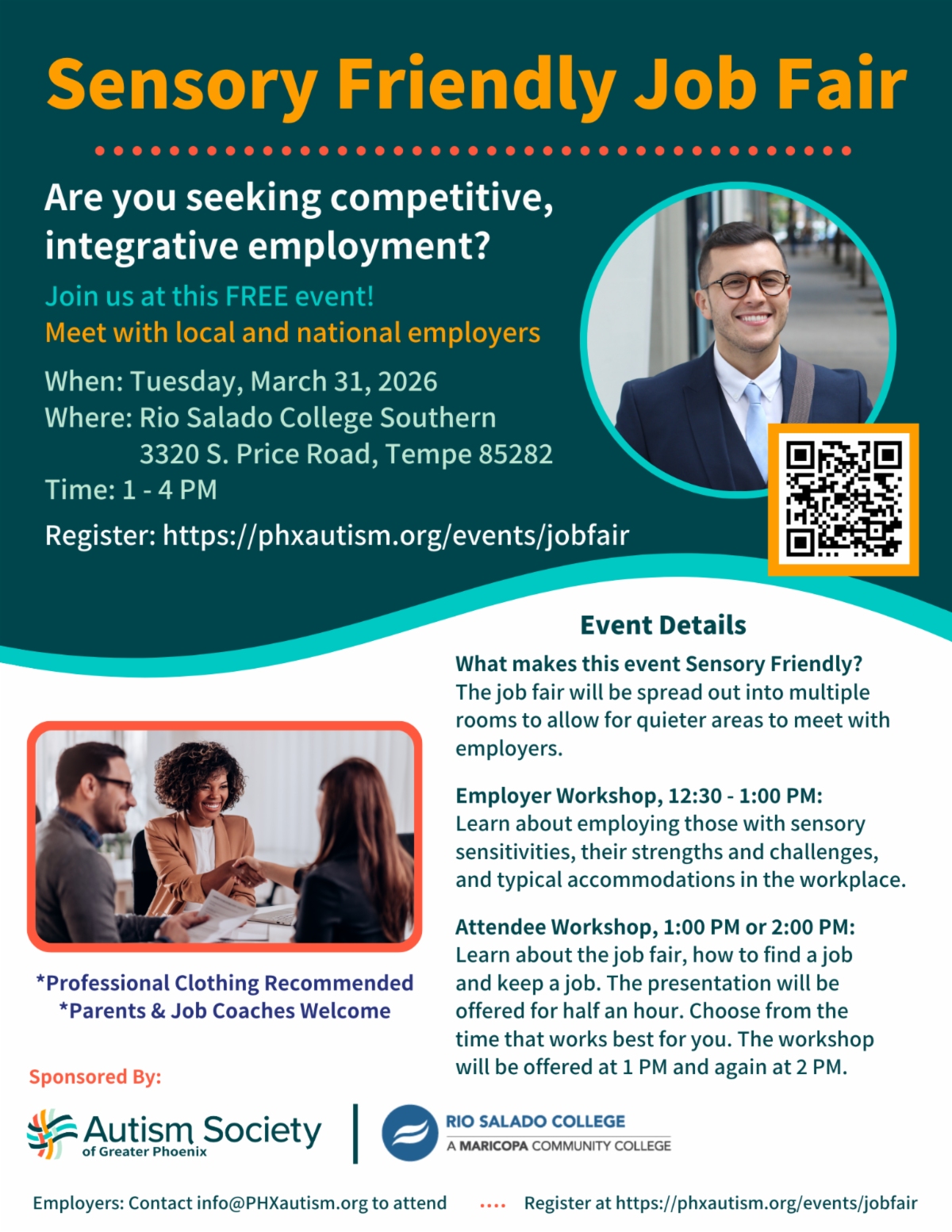 ASGP Sensory Friendly Job Fair 2026