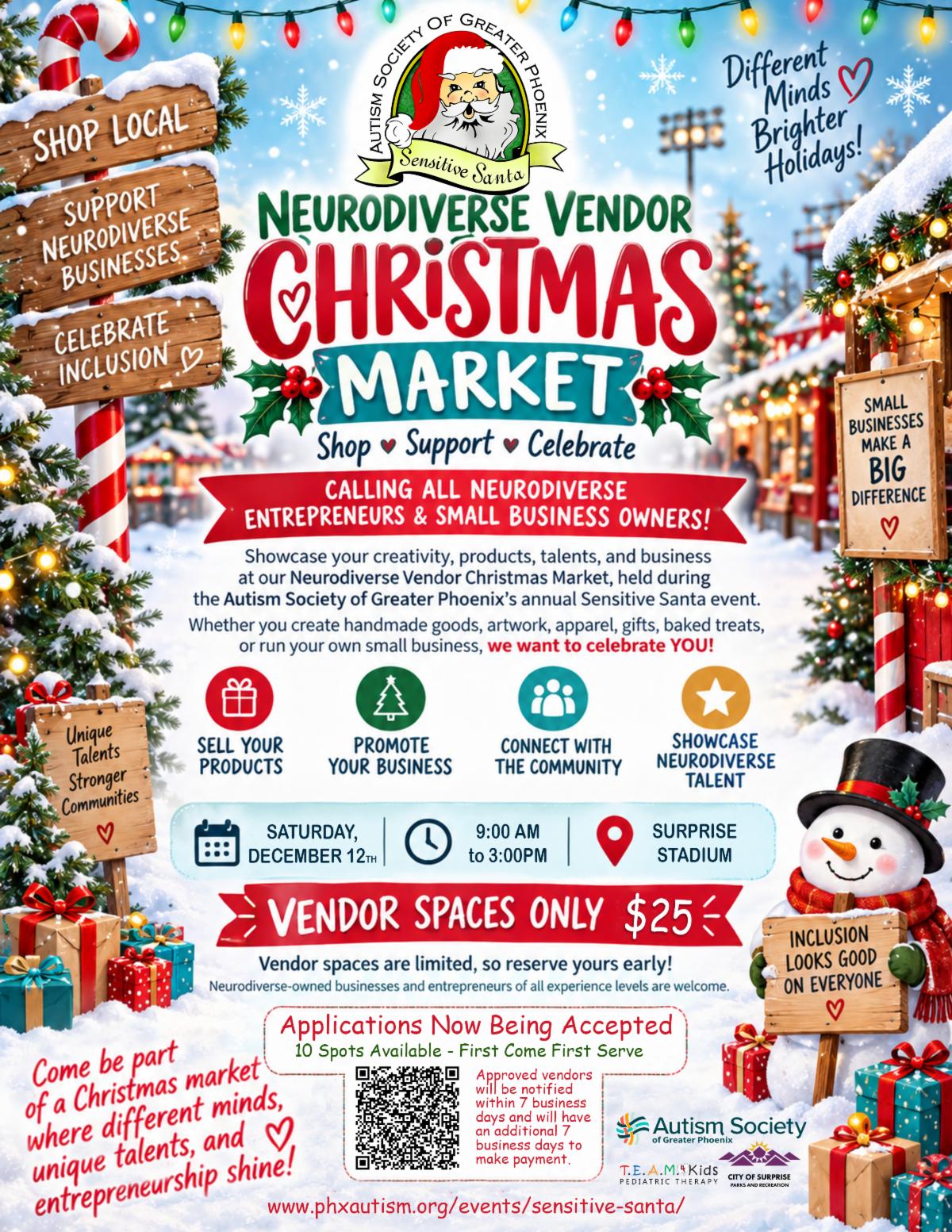ASGP Neurodiverse Christmas Vendor Market