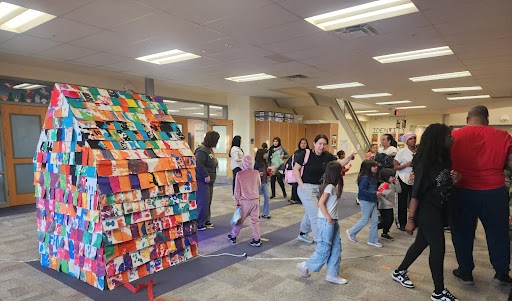 students and community members at Global Fest