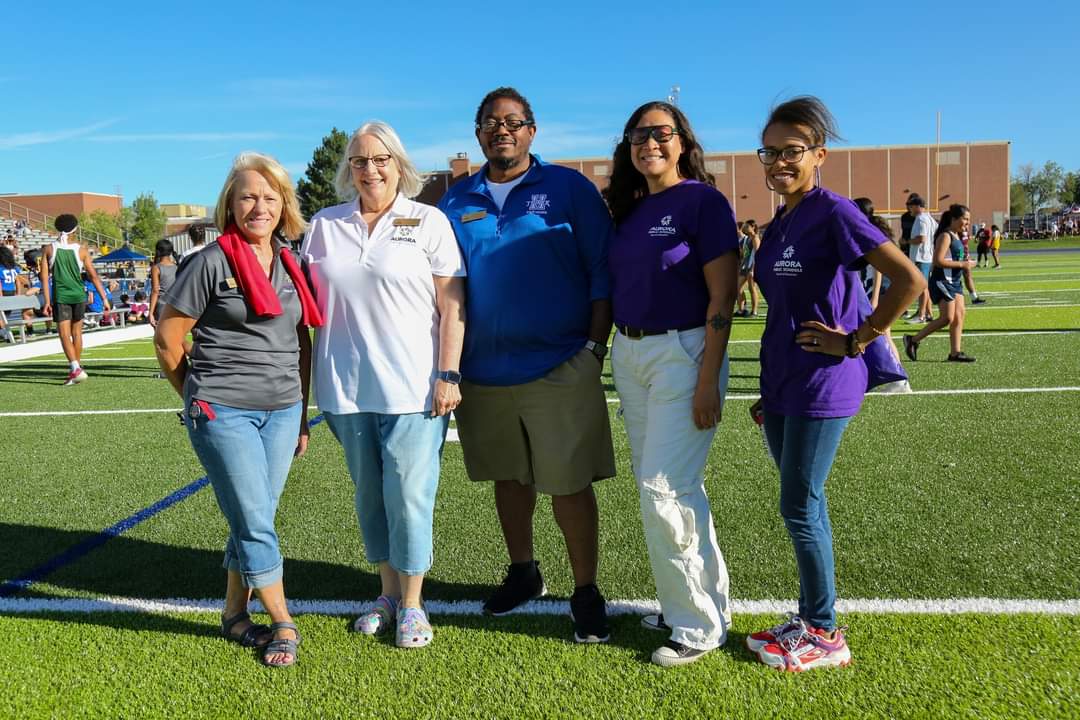 From left: Board Director Vicki Reinhard, Board Director Debbie Gerkin, Board Vice President Michael Carter, Board Secretary Danielle Tomwing and Board Treasurer Tiffany Tasker