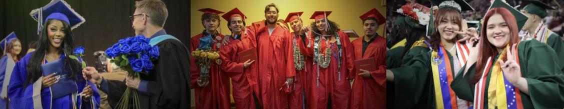 photo collage of various APS 2026 graduates