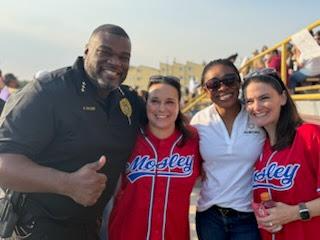 safety director. board member and teachers at aps all staff kickoff