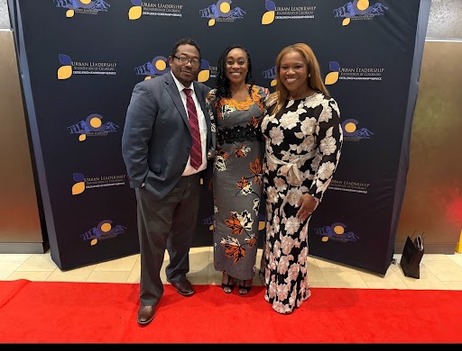 Board Director Dr. Anne Keke (center) at the Urban Leadership Conference