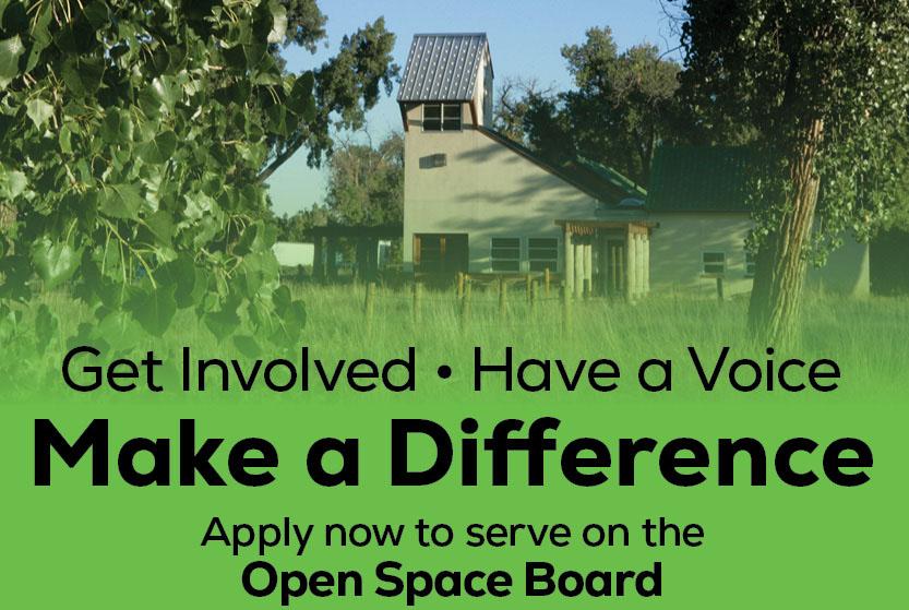 Join the Open Space Board and link with more information
