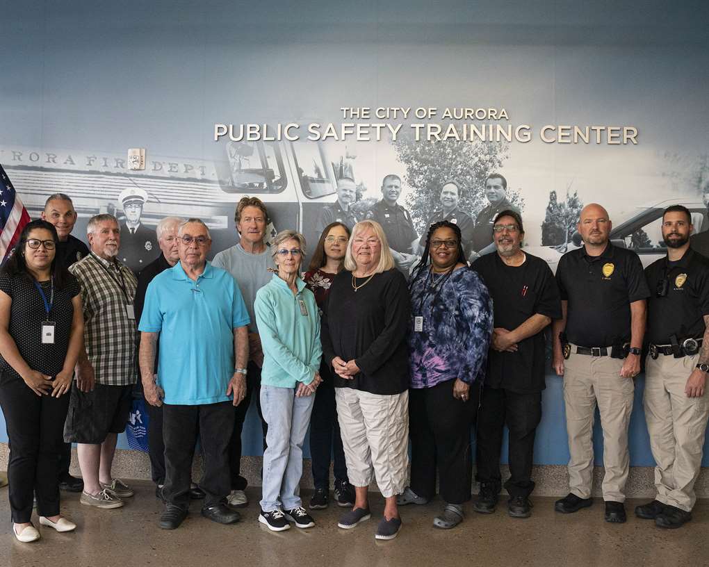 This image of Community Police Academy participants links to more information