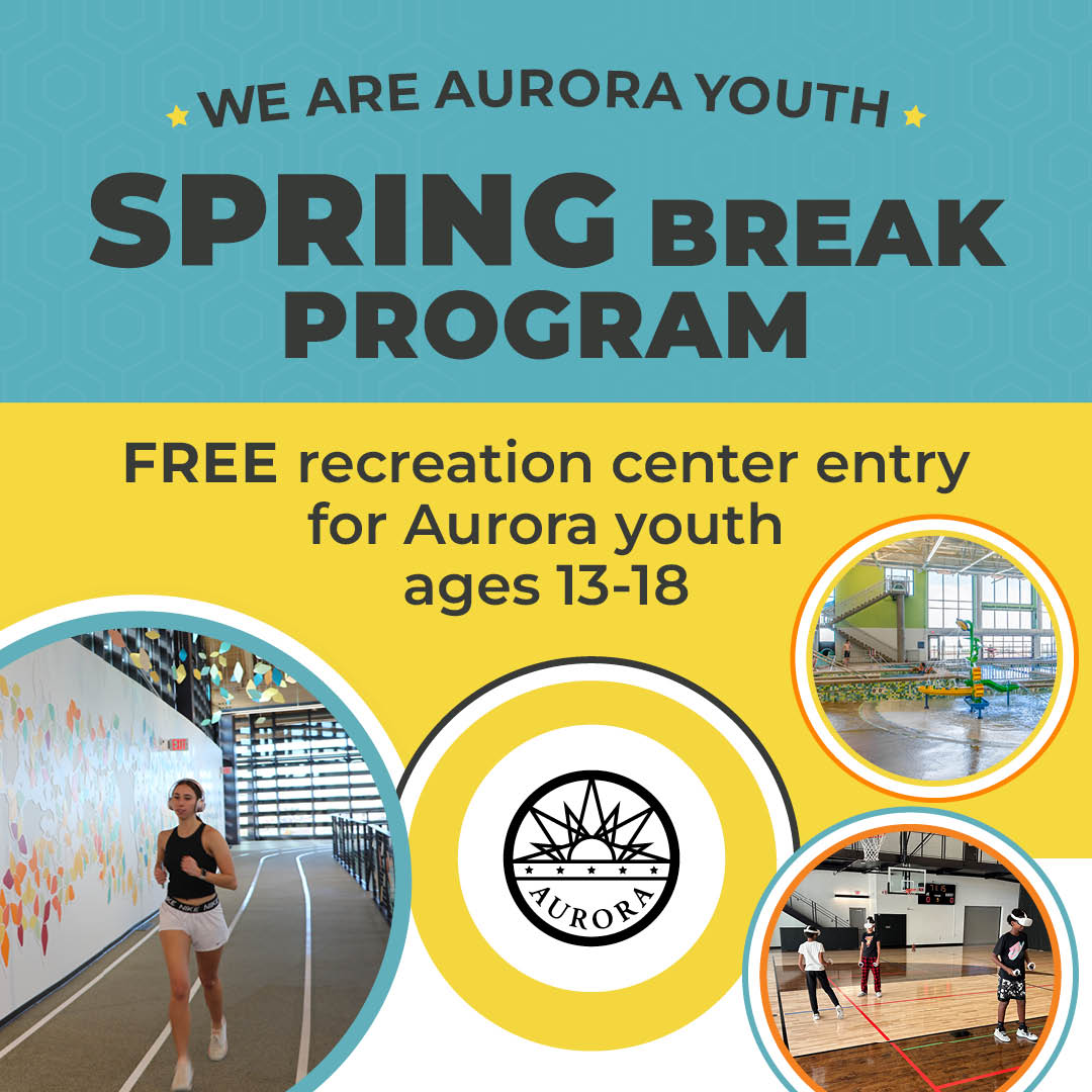 Teens partaking in activities like running, volleyball and play with VR headsets, link to website with more information