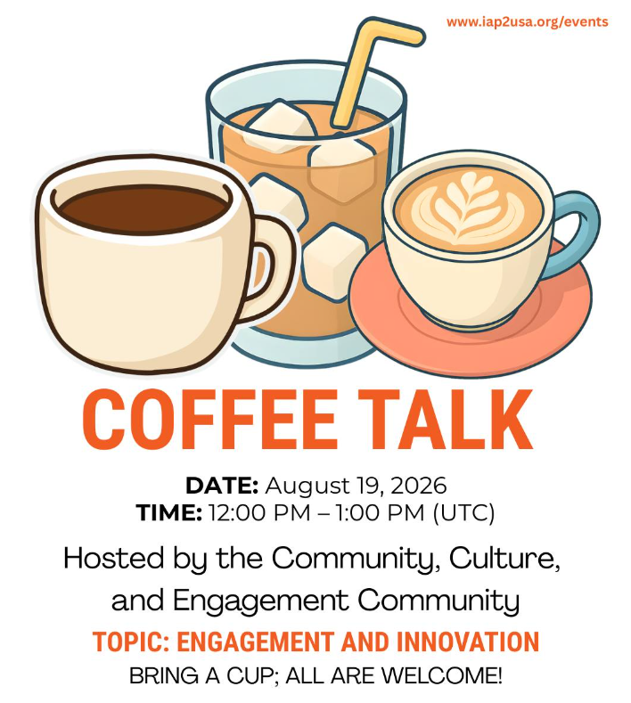 IAP2 Coffee Talk August
