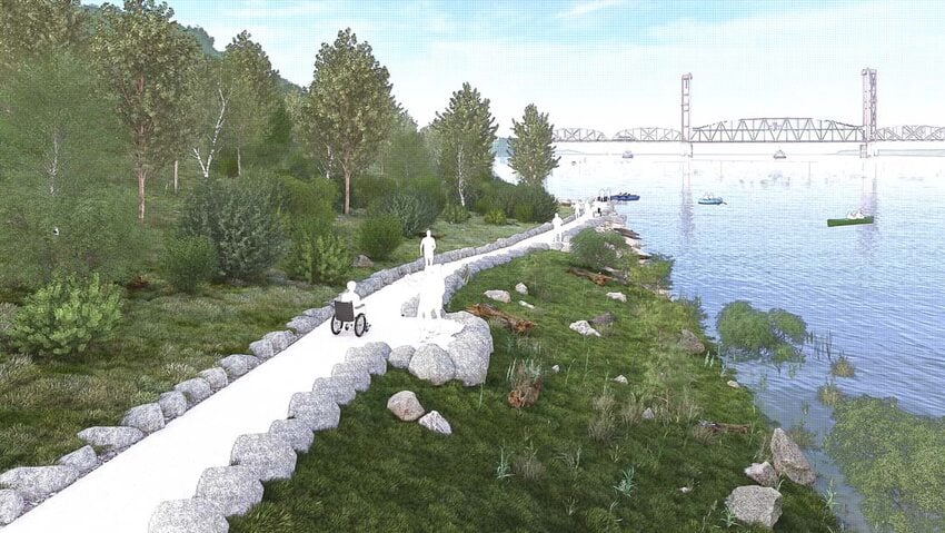 Willamette Cove future nature park