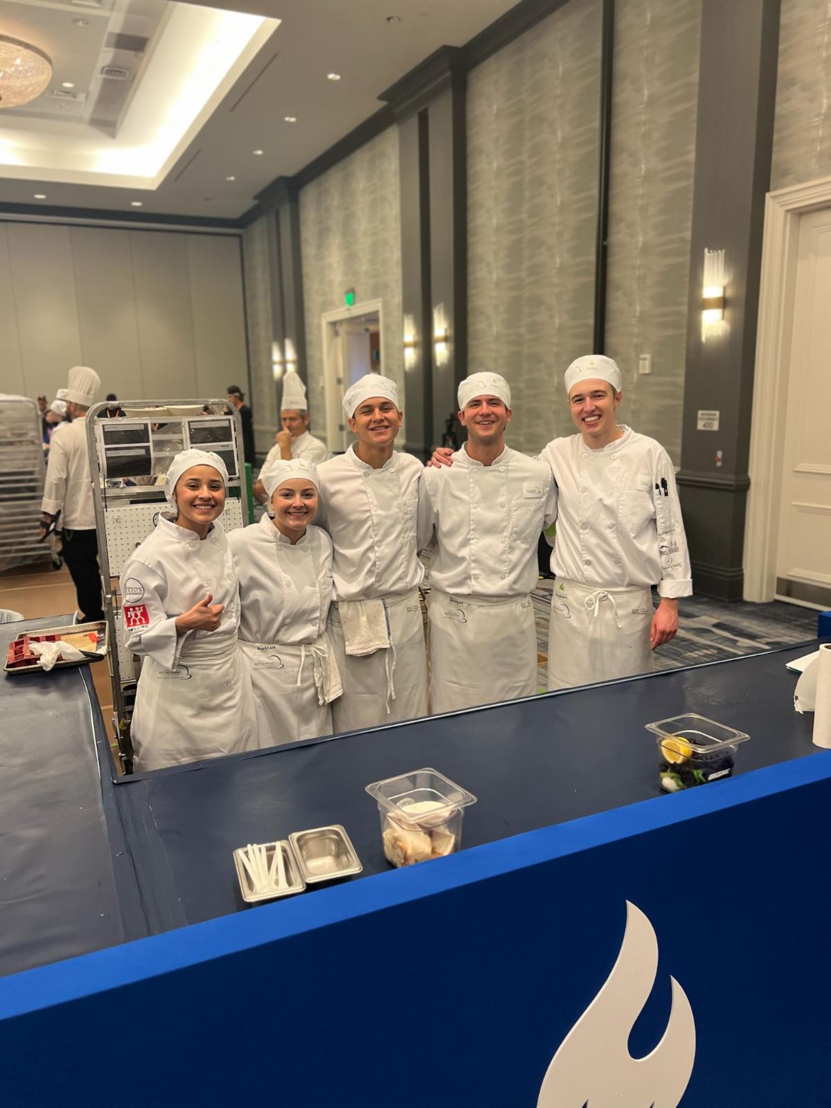 Arkansas ProStart culinary students at the National ProStart Invitational