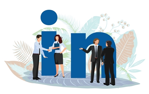 office management worker concept vector