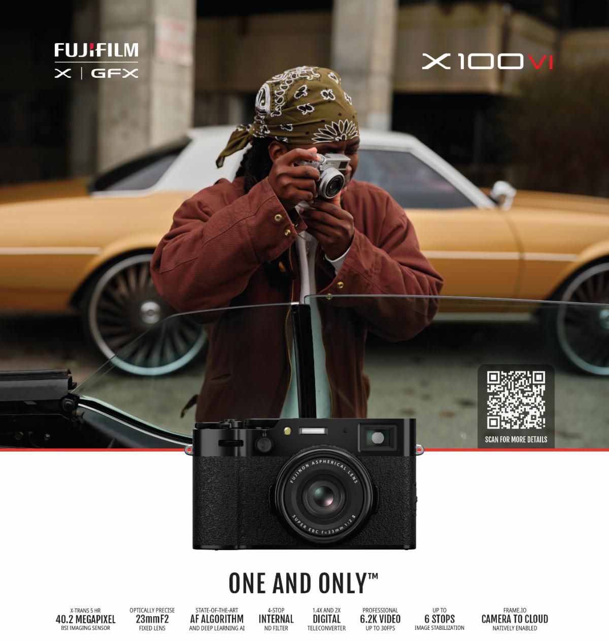 The NEW Fujifilm X100VI makes content Berger Bros Camera