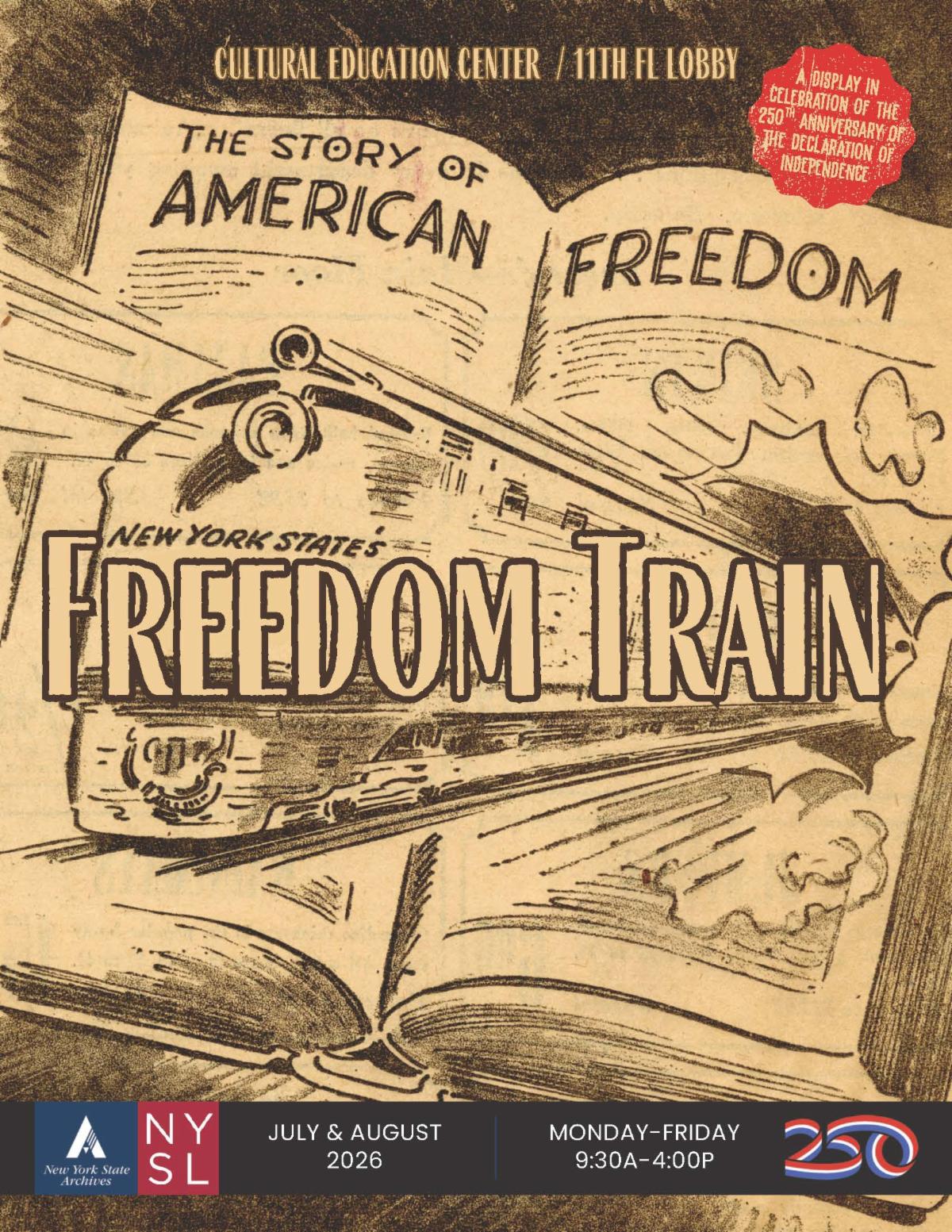 FREEDOM TRAIN On Book 