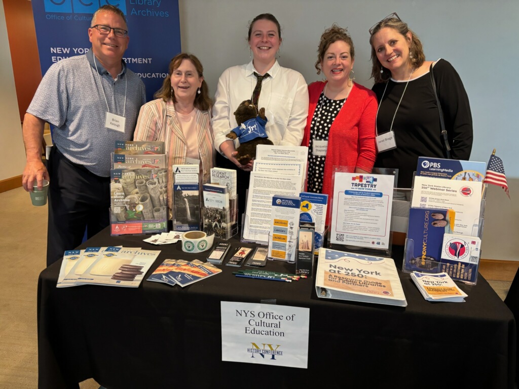 Group of OCE colleagues at the NYS History Conference