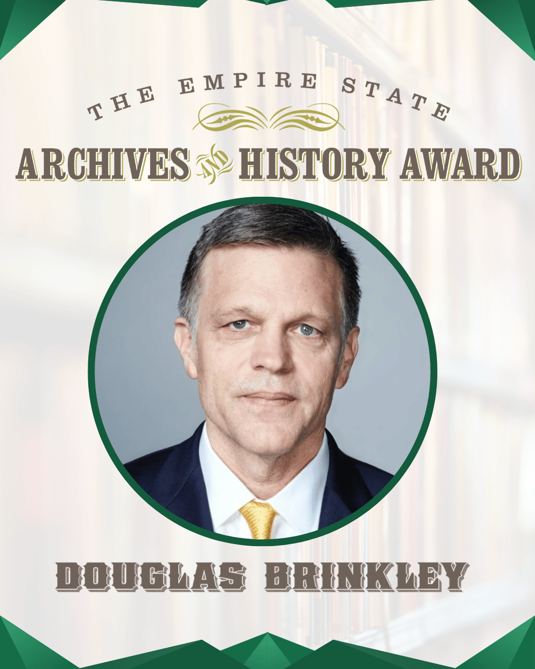 EASHA Honoree Douglas Brinkley
