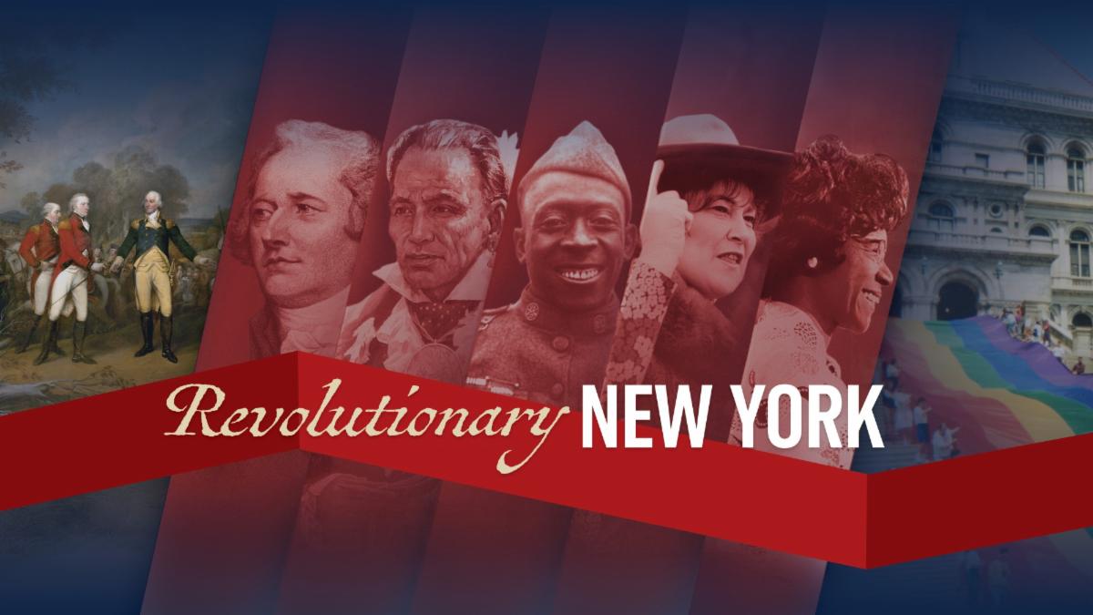 Revolutionary New York | With Pictures of Historical Faces lined up