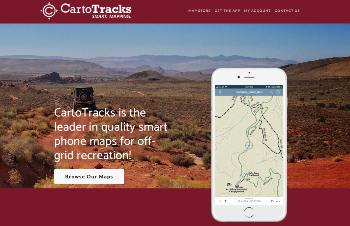 King of the Hammers course maps and more!