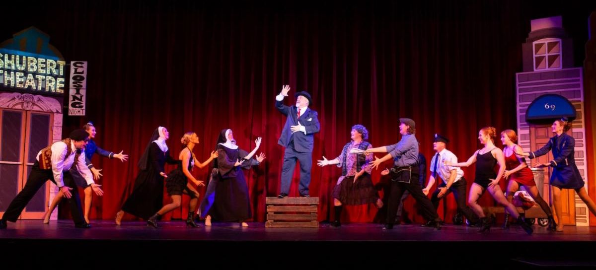 Get ready to laugh at THE PRODUCERS, now open at the Covedale