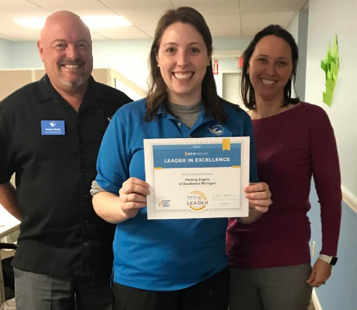 Visiting Angels Receives Homecare Excellence Award