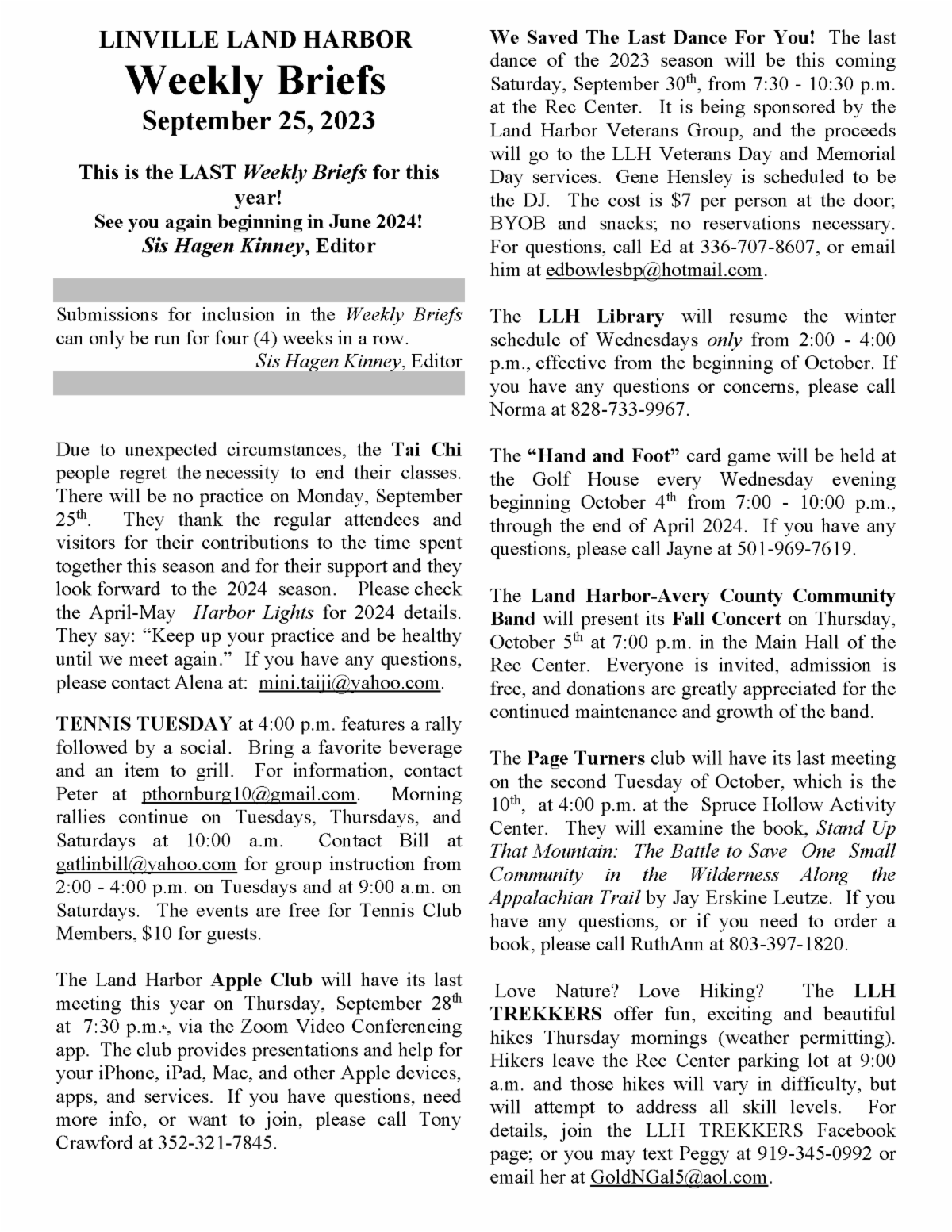 Last Weekly Briefs of the Year 92523