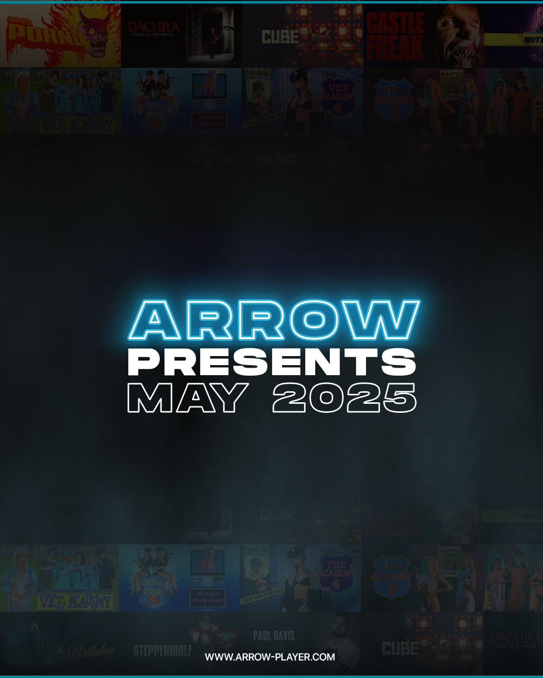 Arrow Video Announces May 2025 Streaming Schedule 