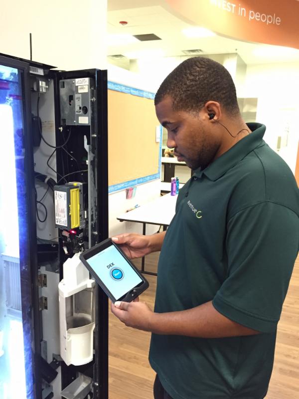 Southern Refreshements Tucker GA Driver Willie Dixon Dexes Vending Machine