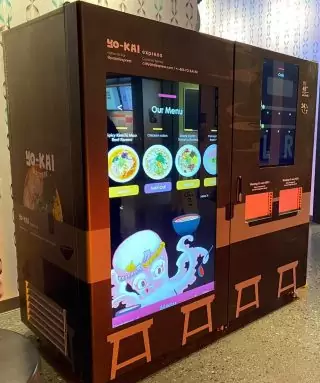 Ramon Noodle Vending Machine