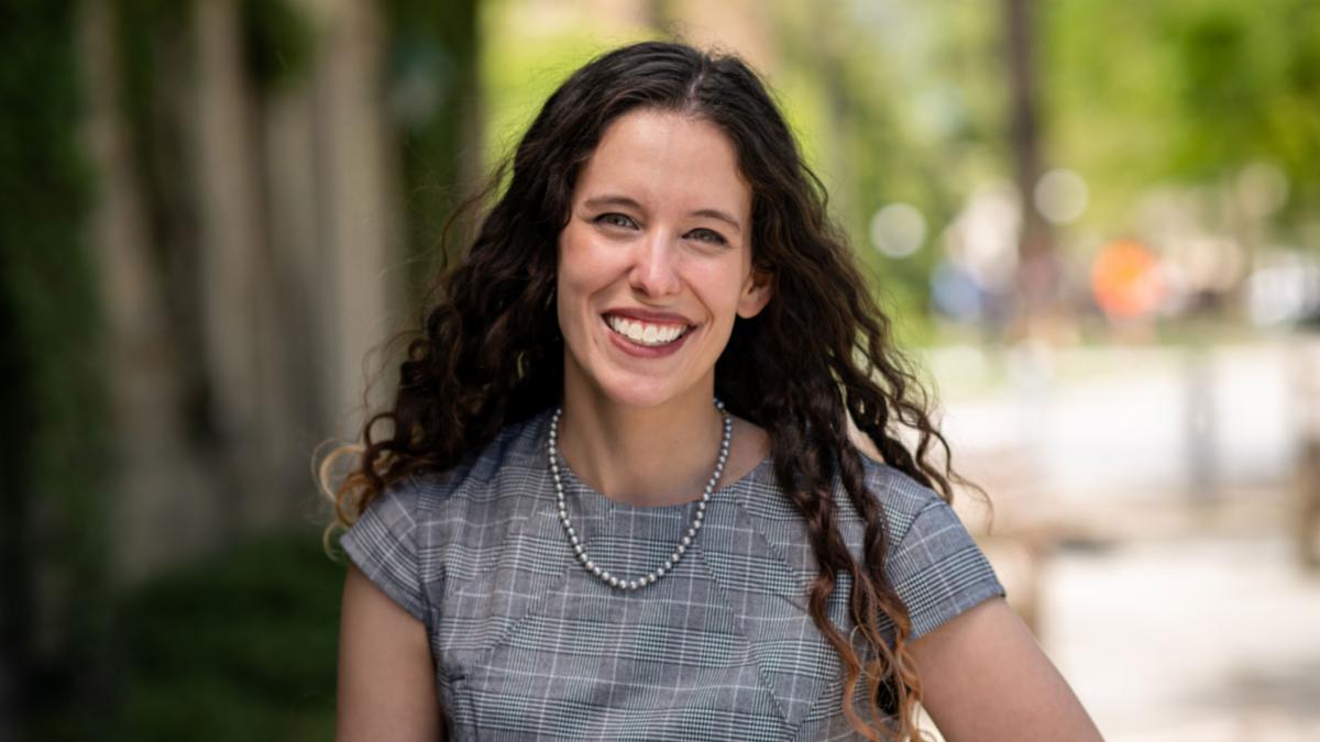 Lauren Taylor, postdoctoral research associate. Photo by Sameer Khan.