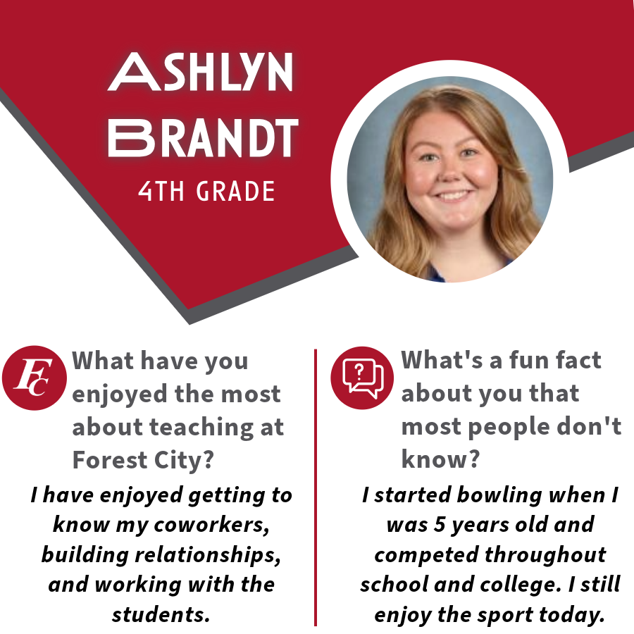 Highlights of Ashlyn Brandt, 4th Grade