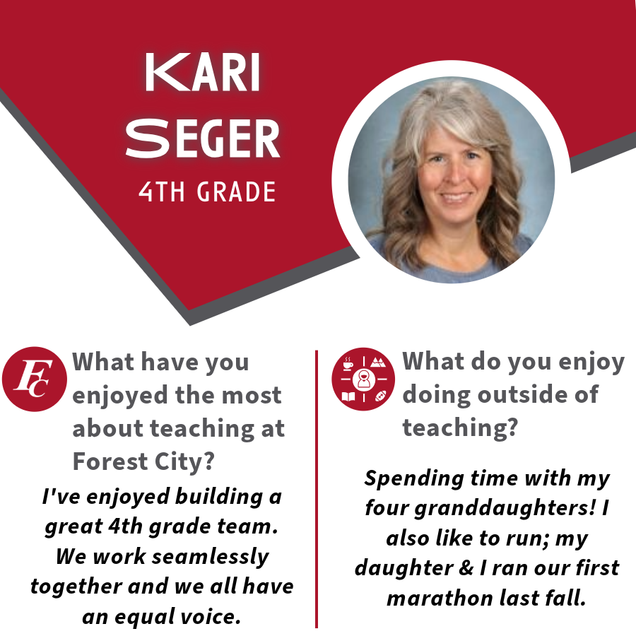 Highlights of Kari Seger, 4th Grade