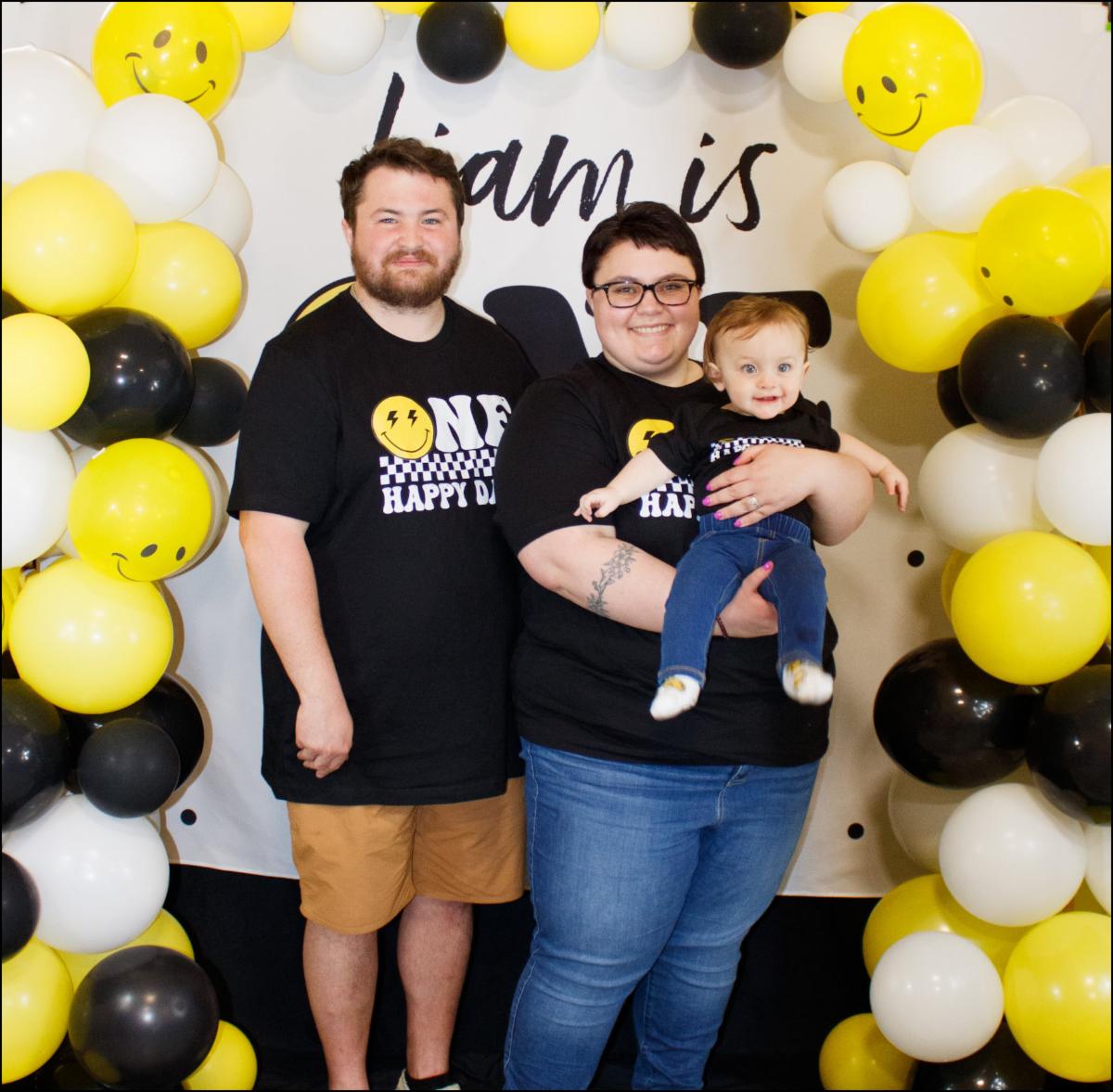 Lana Gibson and family