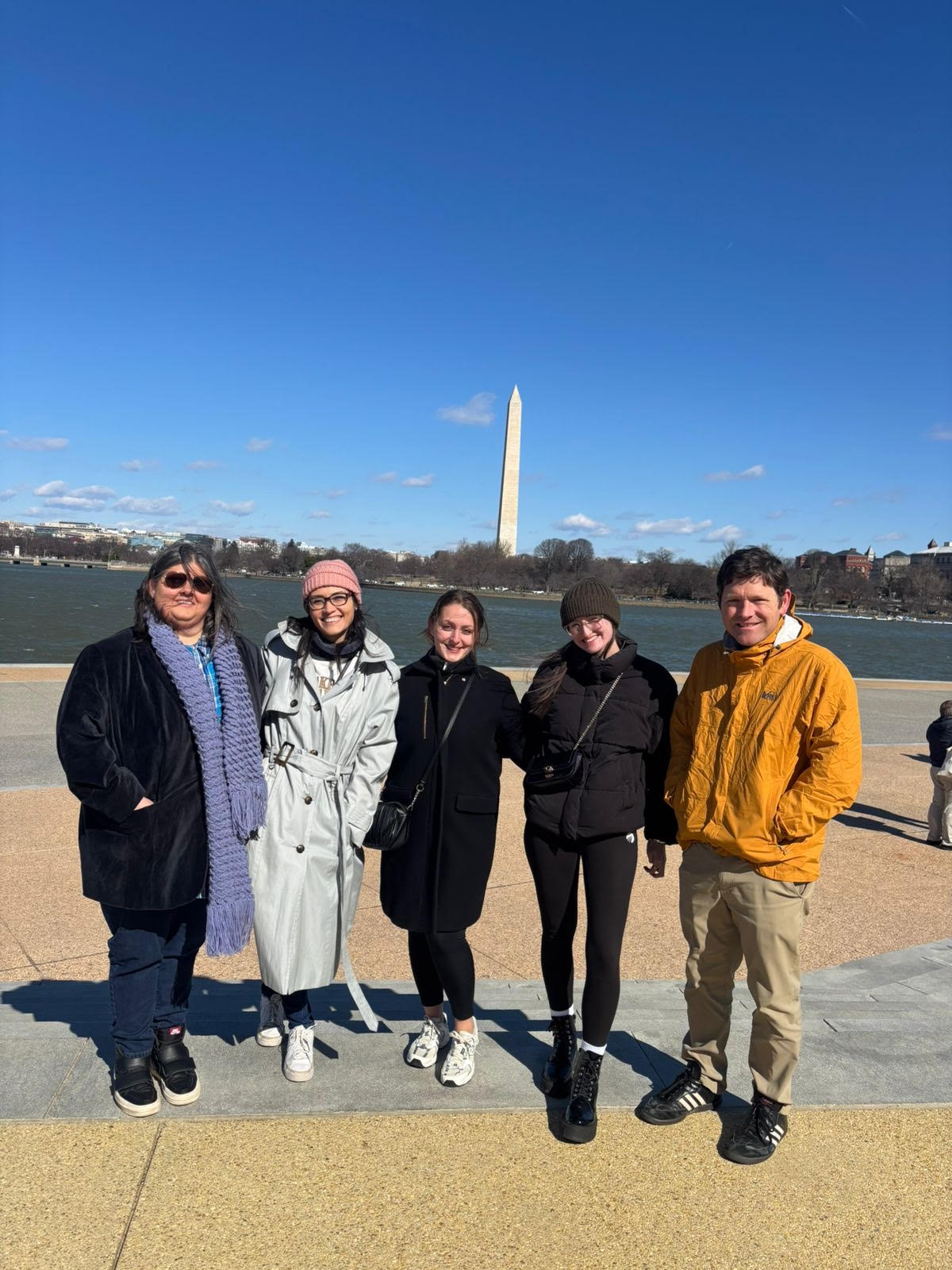 Aaron and Sarah with the FLTAs in Washington DC
