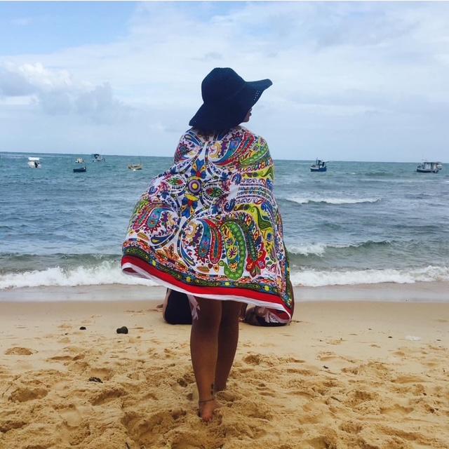 Zee Martin at the beach