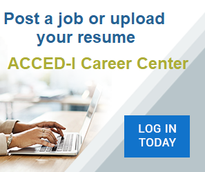Here is your latest issue of ACCED-I Connect