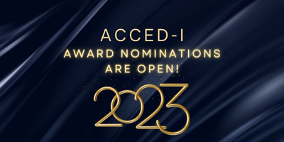 Here is your latest issue of ACCED-I Connect