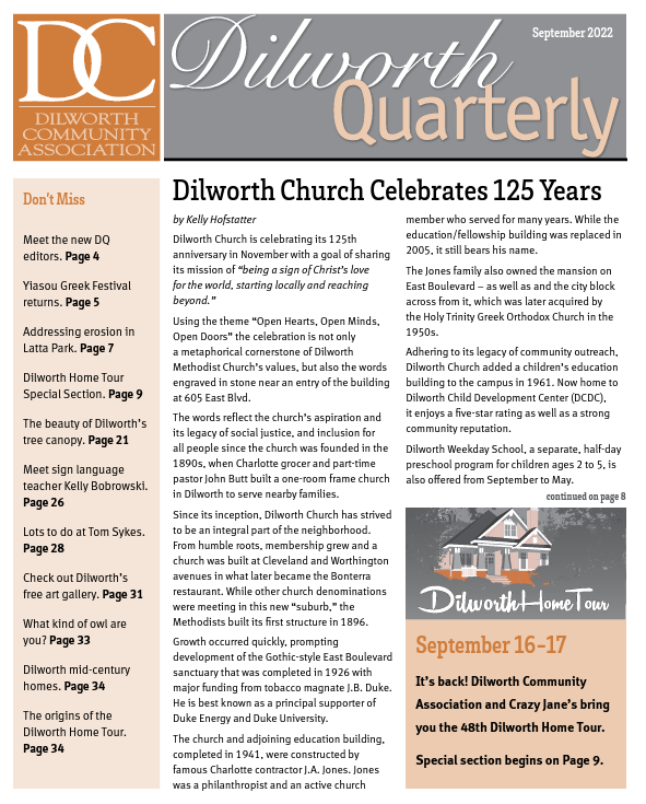 This Week At Dilworth 9/11/22