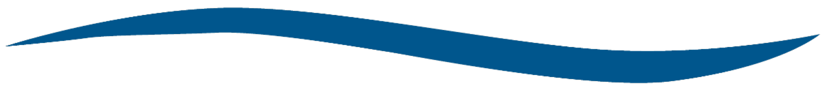 Image of a wave shape in blue