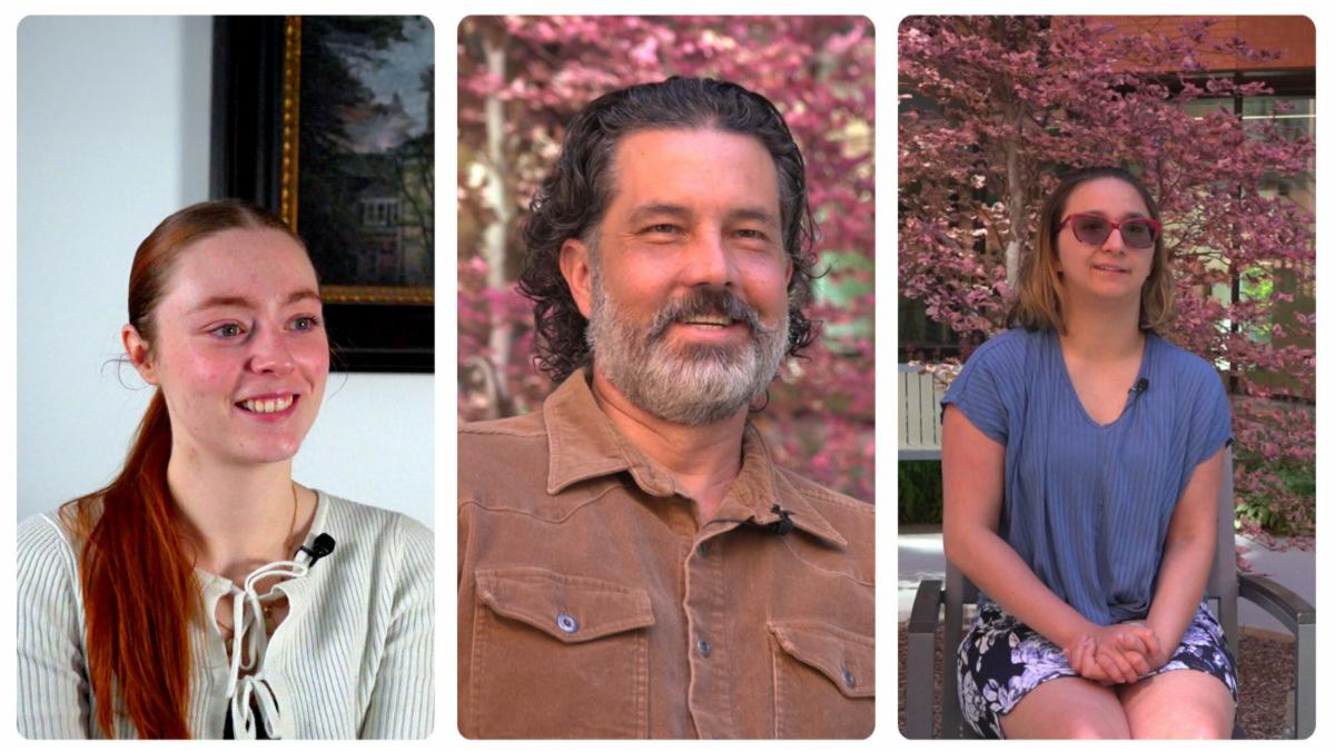 portraits of Adelynn and Matt and Autumn