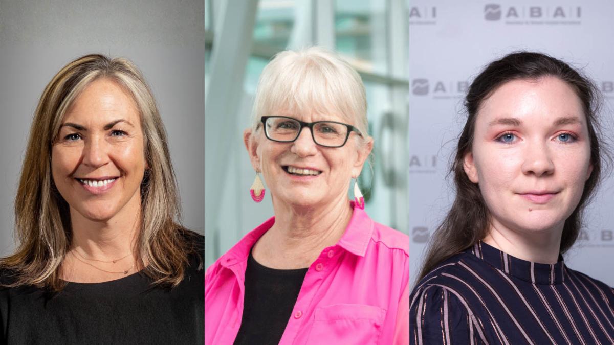 portraits of three interviewees