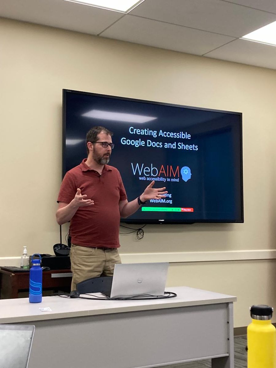 Document accessibility trainer