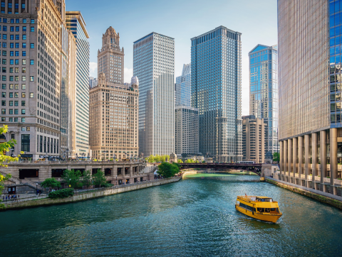 Picture of a building in Chicago