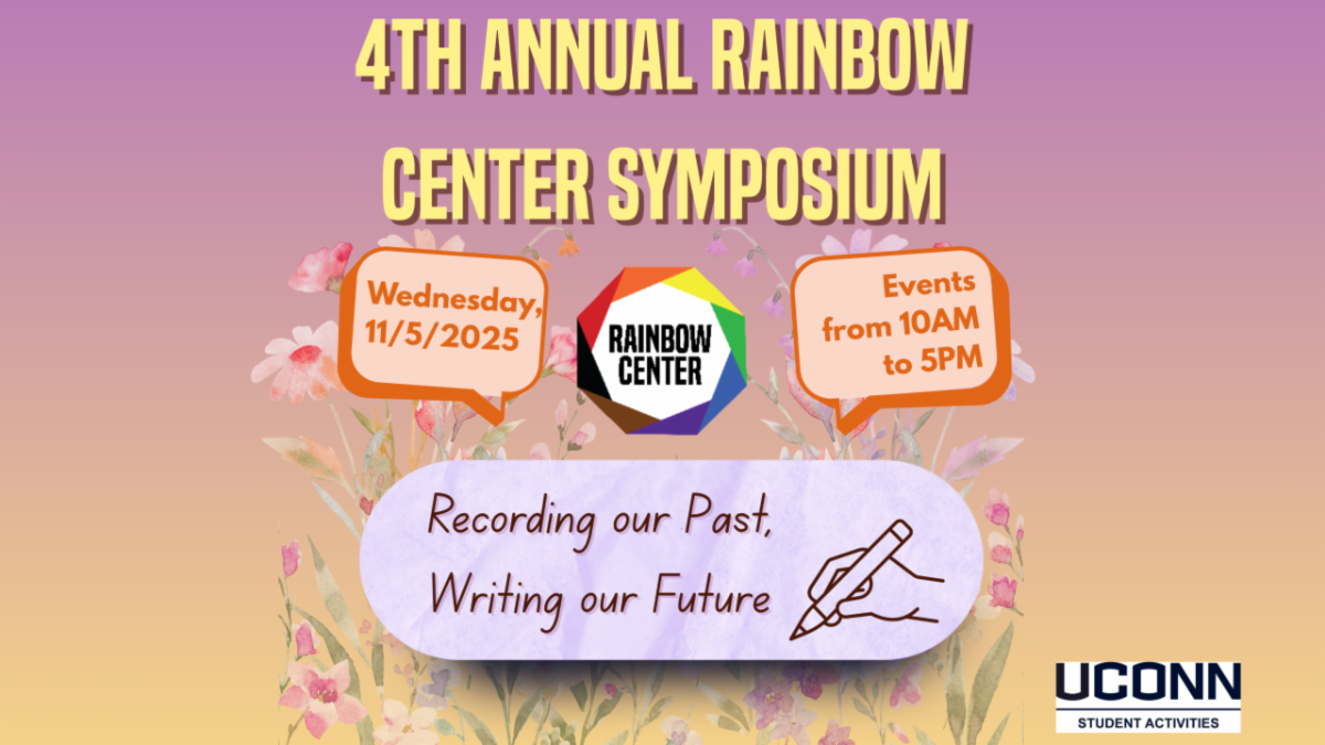 Descriptive flyer about the Rainbow Center Symposium