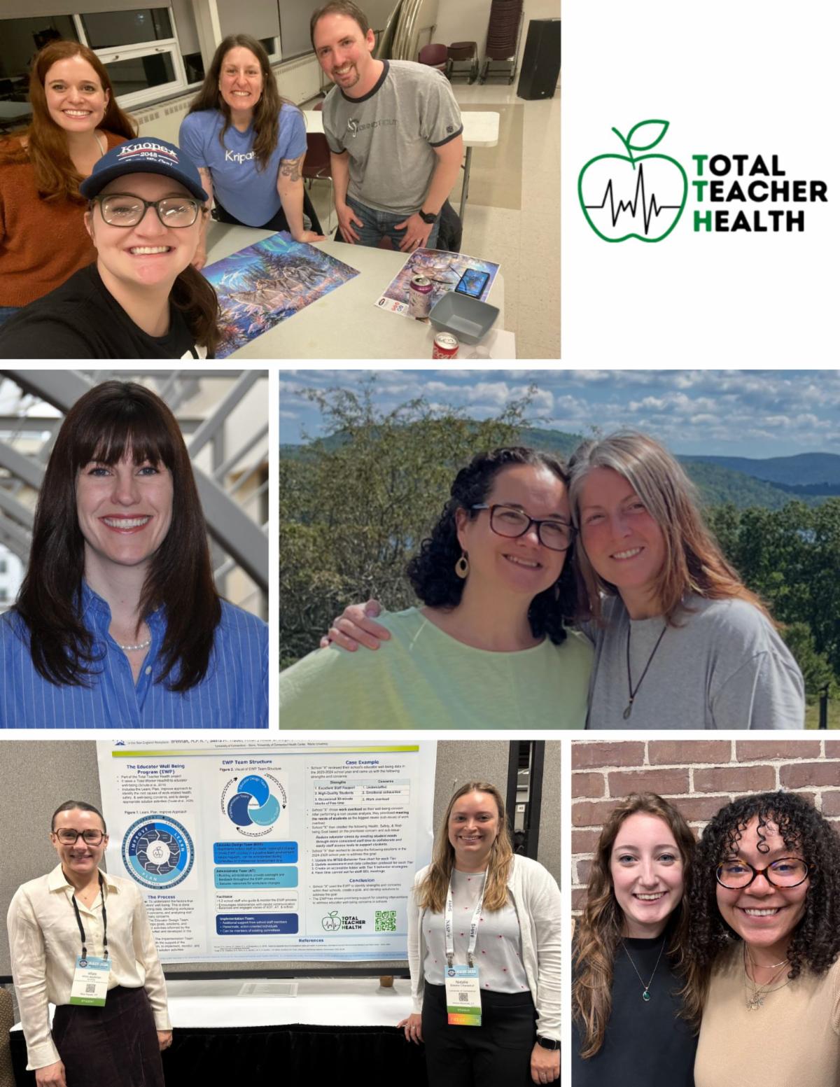 Collage photo of TTH Team members