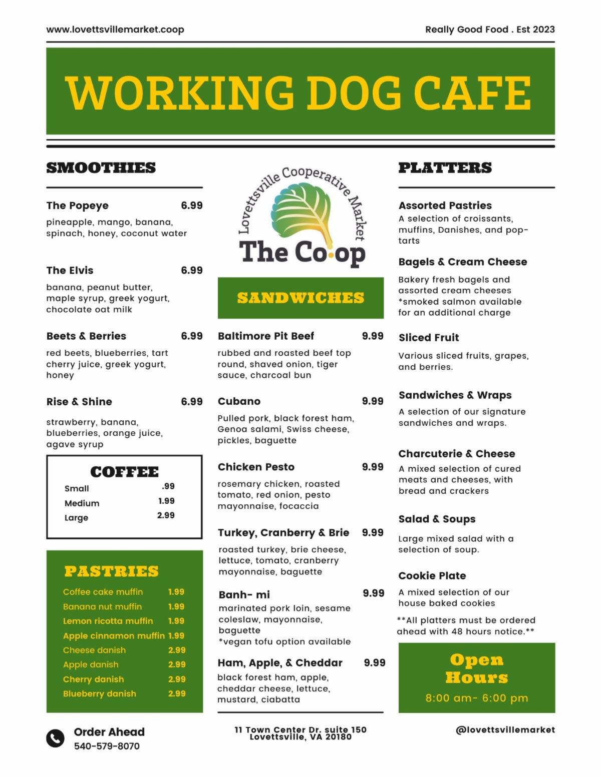 News From The Lovettsville Coop